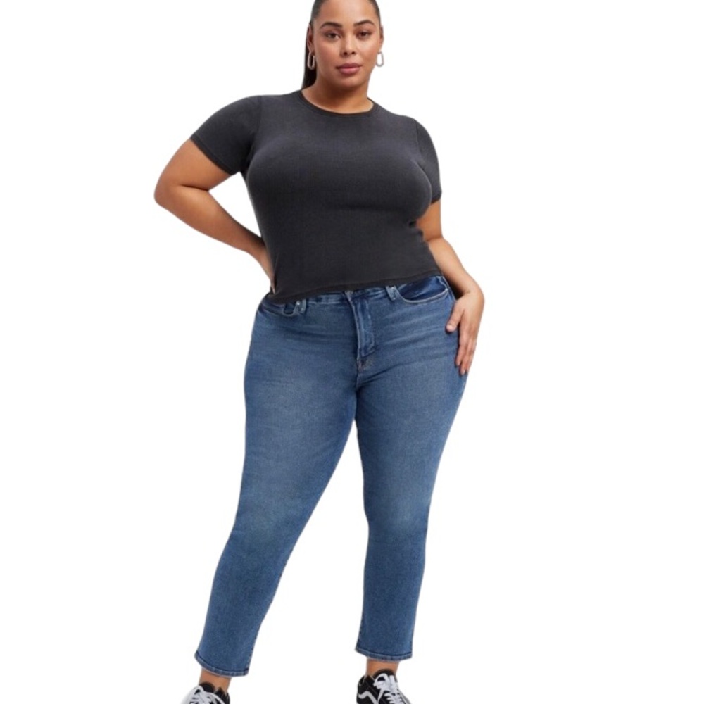 Good American Good Legs Straight, Size 14-18